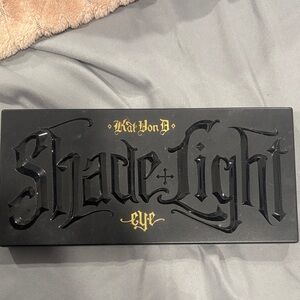 Kat Von D Black and Gold Eye Palette Case